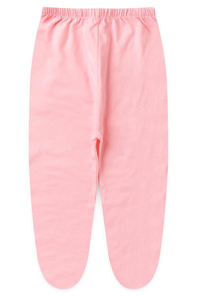 Mijão (Culote) Bebê Malha Liso com Pé (PREMATURO) - Top Chot - Tamanho PREMATURO - Rosa