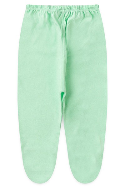 Mijão (Culote) Bebê Malha Liso com Pé (PREMATURO) - Top Chot - Tamanho PREMATURO - Verde