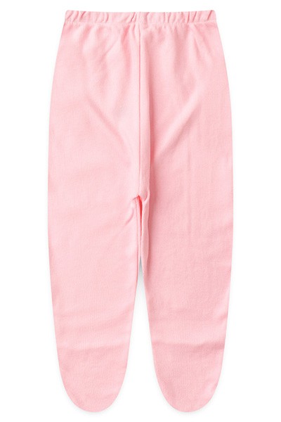 Mijão (Culote) Bebê Canelado Liso com Pé (PREMATURO) - Top Chot - Tamanho PREMATURO - Rosa