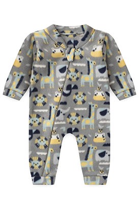 Macac�o Beb� sem P� Soft Safari Mescla (RN/P/M/G/1) - Beb� Fofuxo