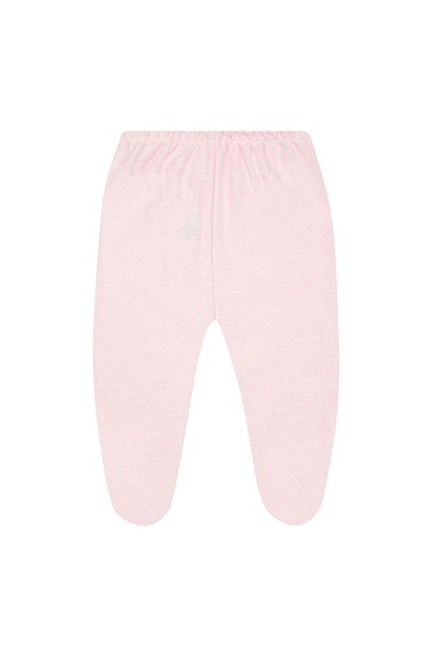 Mijão (Culote) Bebê Suedine Liso com Pé (RN/P/M/G) - Top Chot - Tamanho RN - Rosa