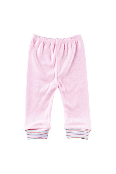 Mijão (Culote) Bebê Suedine Liso sem Pé (RN/P/M/G) - Top Chot - Tamanho P - Rosa