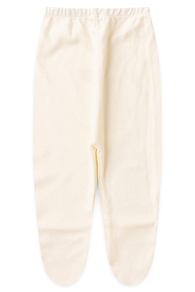 Mijão (Culote) Bebê Canelado Liso com Pé (RN/P/M/G) - Top Chot - Tamanho G - Creme