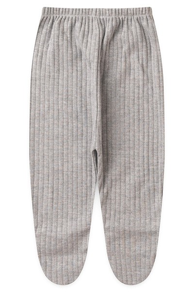 Mijão (Culote) Bebê Canelado-Beirute Liso com Pé (RN/P/M/G) - Top Chot - Tamanho M - Mescla