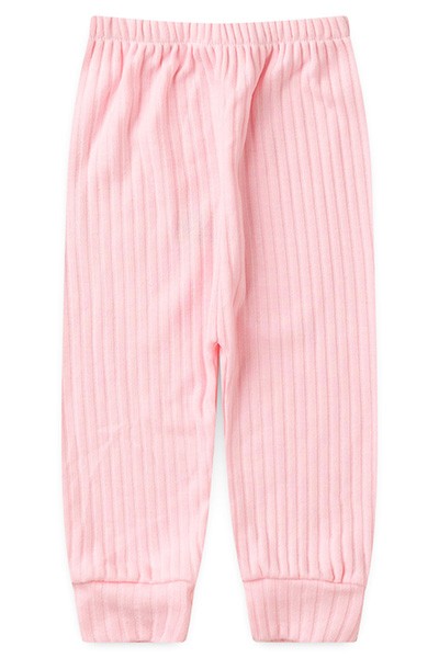 Mijão (Culote) Bebê Canelado-Beirute Liso sem Pé (P/M/G) - Top Chot - Tamanho G - Rosa