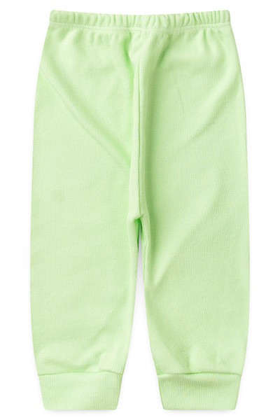 Mijão (Culote) Bebê Canelado Liso sem Pé (1/2/3) - Top Chot - Tamanho 1 - Verde