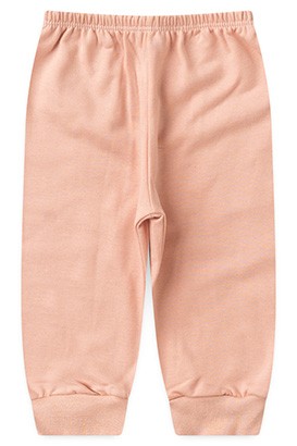 Cal�a Beb� Feminino Moletinho com Punho Ros� (1/2/3) - Top Chot