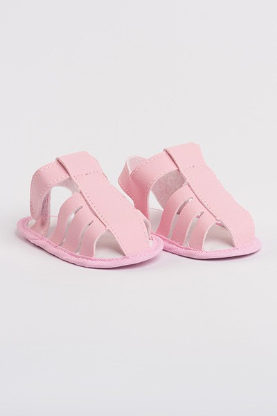 Sandália Bebê Papete Rosa (P/M/G/GG) - Baby Soffete - Tamanho M - Rosa