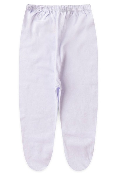 Mijão (Culote) Bebê Malha Liso com Pé (RN/P/M/G) - Top Chot - Tamanho P - Branco