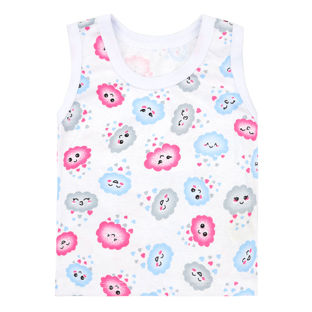 blusa regata bebê