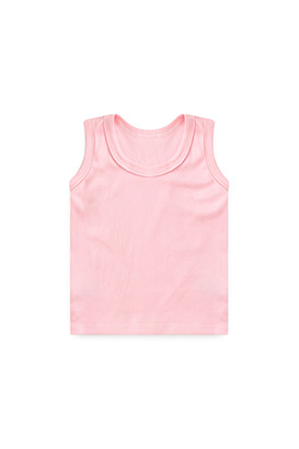 Camiseta Bebê Canelada Lisa Regata (P/M/G) - Top Chot