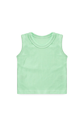 Camiseta Bebê Canelada Lisa Regata (1/2/3) - Top Chot