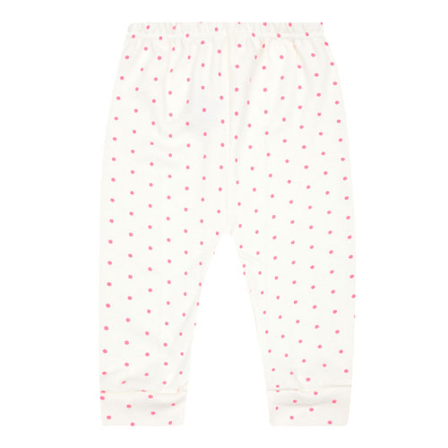 Mijão (Culote) Bebê Canelado Poá sem Pé (RN/P/M/G) - Top Chot - Tamanho RN - Creme,Rosa