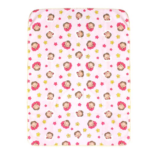 Cobertor Bebê Feminino Rosa Mônica Baby (90cm x 110cm) - Turma da Mônica - Tamanho único - Rosa