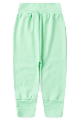 Mij�o (Culote) Beb� Canelado Verde com C�s Suave Vira-P� (RN/P/M/G) - Top Chot