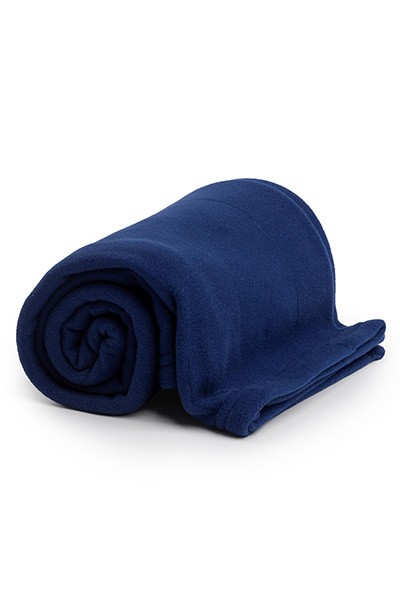 Manta Bebê Soft Azul Marinho (74cm x 95cm) - Bebê Fofuxo - Tamanho Único - Azul