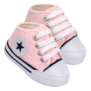 All Star Rosa De Bebe Star Plataforma All Star Rosa Bebe Cano Alto