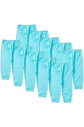 Kit Beb� (10 Pe�as) Mij�o Canelado Turquesa sem P� (RN/P/M/G) - Beb� Fofuxo