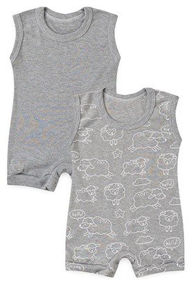 Kit 2 Banhos de Sol Beb� Mescla Ovelinha e Mescla (P/M/G) - Beb� Fofuxo