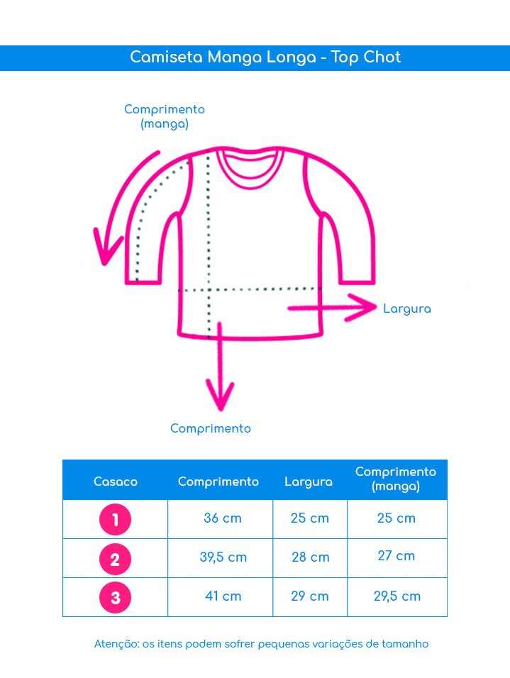 camiseta manga longa bebe 1 ano
