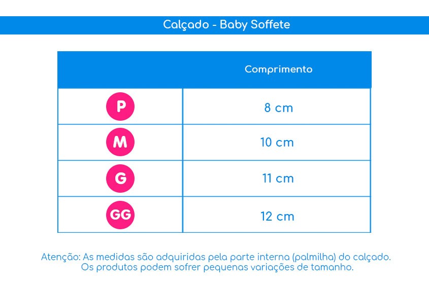 Sandália Bebê Papete Rosa (P/M/G/GG) para Bebê | Bebê Fofuxo